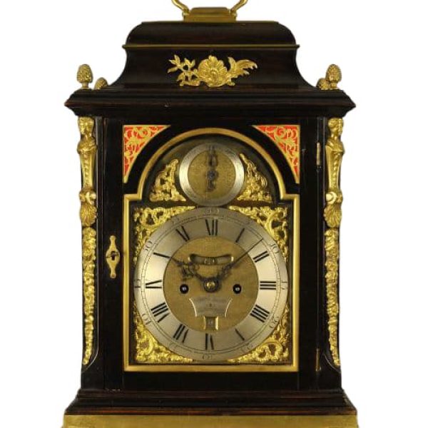 Fine Verge Fusee Bracket Clock &#8211; William Smith