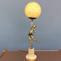 Art Deco Lady Lamp