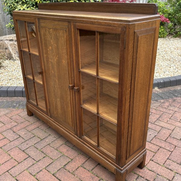 Brynmawr Arts &amp; Crafts Oak Bookcase