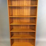 Mid Century Tall Teak Bookcase