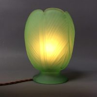 Art Deco Glass Table Lamp