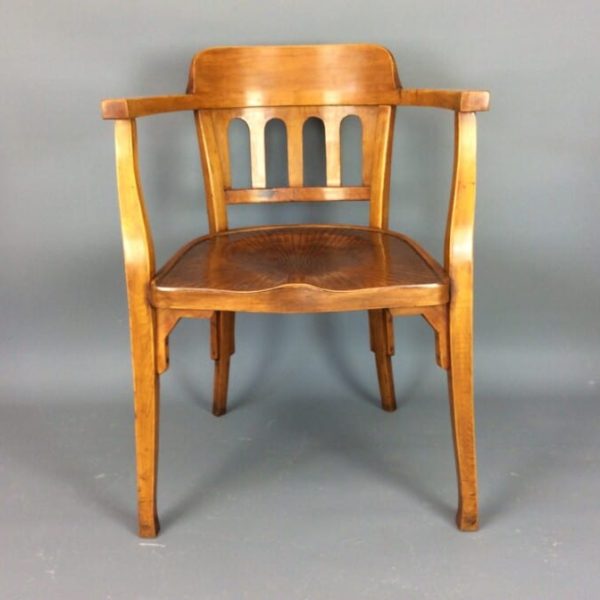 Secession Desk Chair by Otto Wagner