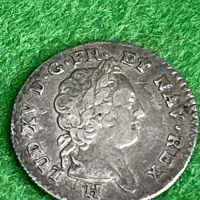 LOUIS XV &#8221; ISLES DU VENT Douze sols 1731 La Rochelle