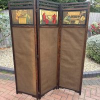 Arts &amp; Crafts Three Fold Screen