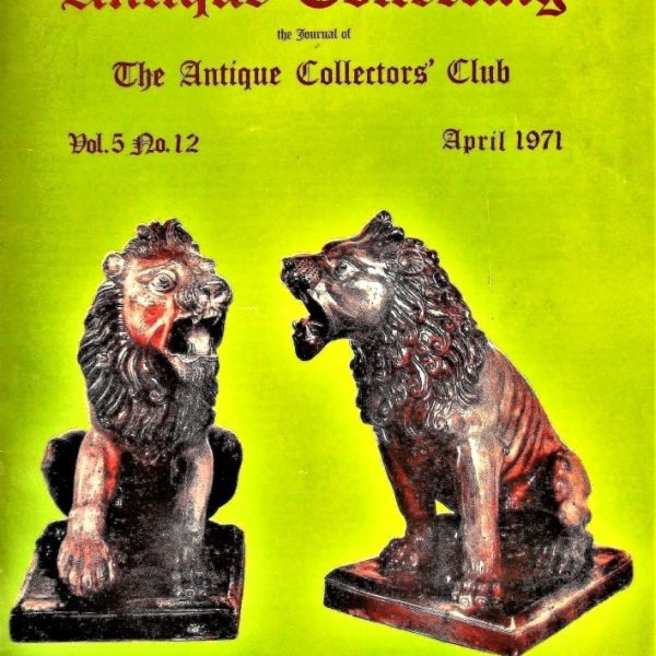 Antique Collecting April 1971