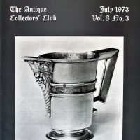Antique Collecting ~ Vol. 8 ~ No. 3 ~ July 1973