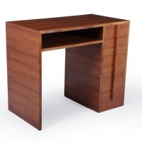 Art Deco Desk In Walnut c1930