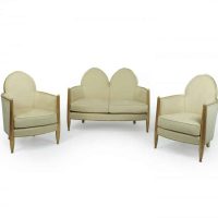 Art Deco Gilt-wood Salon Suite Attributed to Paul Follot c1925