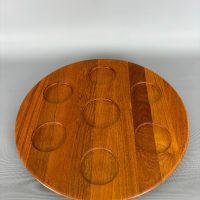 Mid Century Danish Teak &#8220;Lazy Susan&#8221;