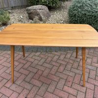 Mid Century Ercol Plank Dining Table