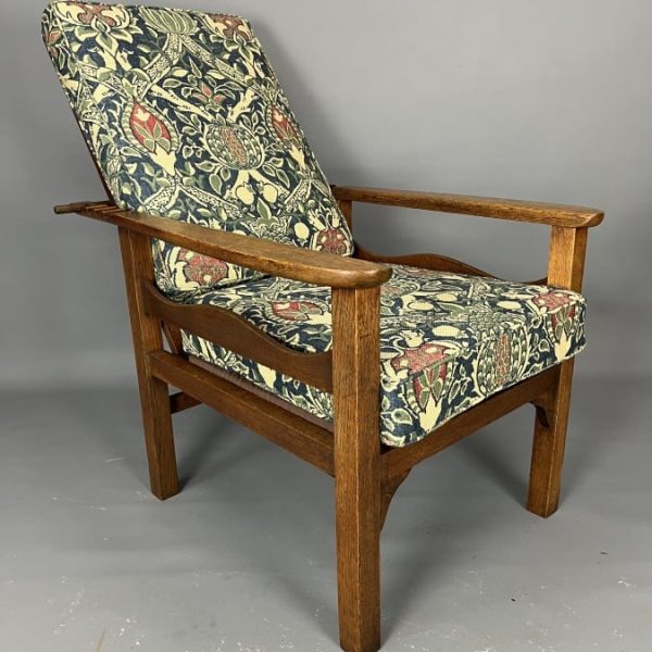 Ambrose Heal Oak Reclining Armchair