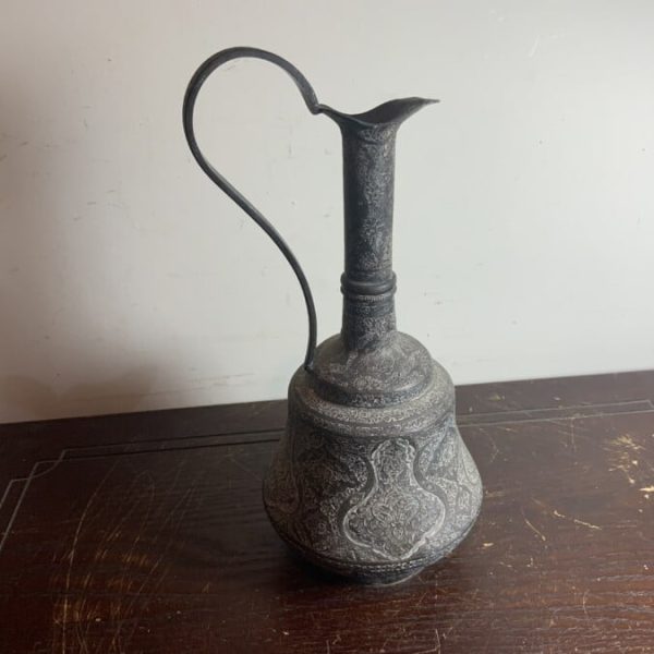 Persian Silver Ewer stunning work