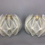 Pair of Paul Secon for Sompex Pendant Shades Mid Century 1960&#8217;s