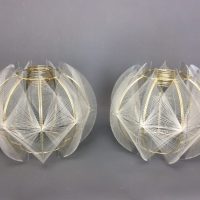 Pair of Paul Secon for Sompex Pendant Shades Mid Century 1960&#8217;s