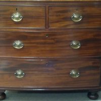 Bow Fronted Chest of Draws