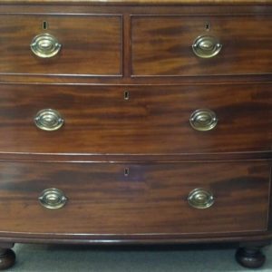 Bow Fronted Chest of Drawers 1