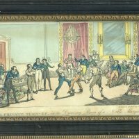 Four Regency Boxing Prints