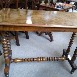 Burr Walnut Side Table 2