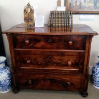 Burr Walnut Chest of Draws