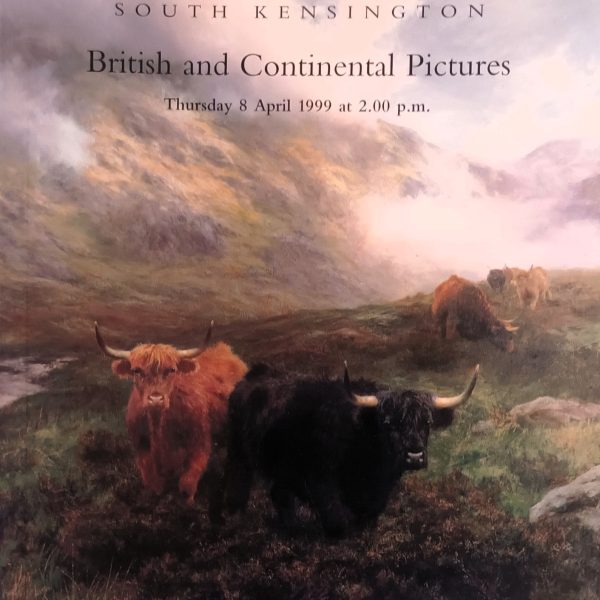 Christie’s ~ British &amp; Continental Pictures ~ London ~ 08. 04. 1999