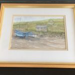 Barbara Morgan “ Penberth, Cornwall “ Watercolour