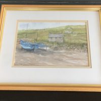 Barbara Morgan “ Penberth, Cornwall “ Watercolour