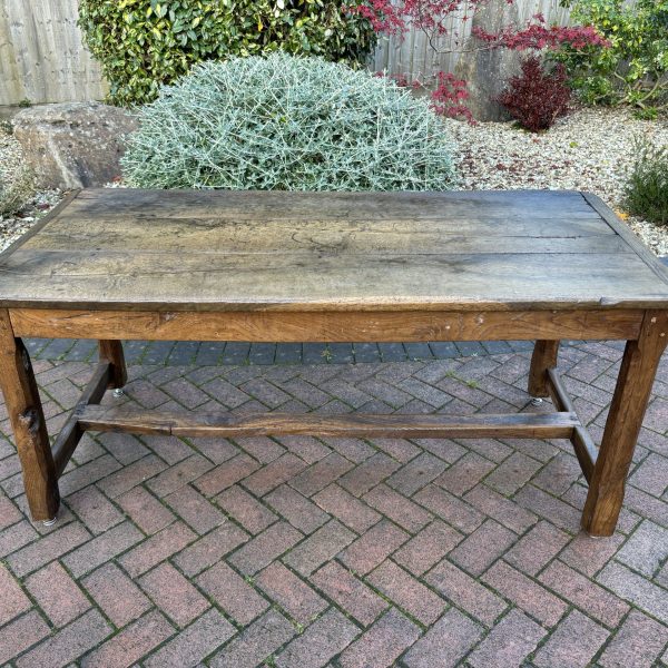 18th Century Oak Refectory Farmhouse Dining Table