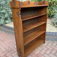 Arts &amp; Crafts Walnut Bookcase c1910