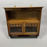 Arts &amp; Crafts Oak Wall Cabinet