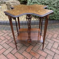 Art Nouveau Mahogany Occasional Table