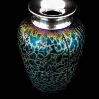 Royal Brierley Grey Glass ‘Studio’ Vase