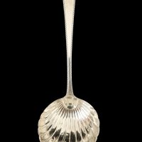 Georgian Irish Large Punch Ladle Dublin 1766