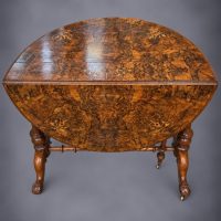 Antique Burr Walnut Pembroke Table