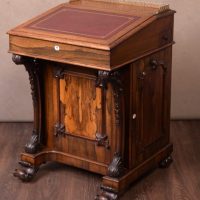 Victorian Rosewood Davenport