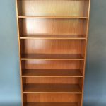 Mid Century Tall Teak Bookcase
