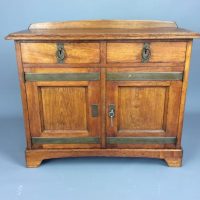 Arts and Crafts Oak Cupboard