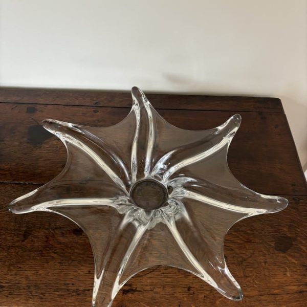 Mid Century French Art Glass Splash Bowl