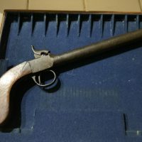 Rare early Victorian percussion Boot pistol