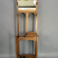 Arts &#038; Crafts Hallstand c1900