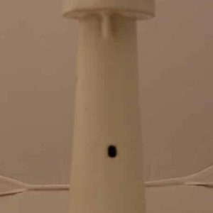 Studio Pottery Lighthouse Signed to base