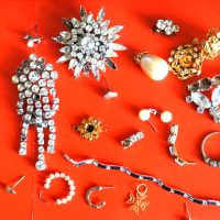 Collection of Stones and Broken Jewellery for Repair