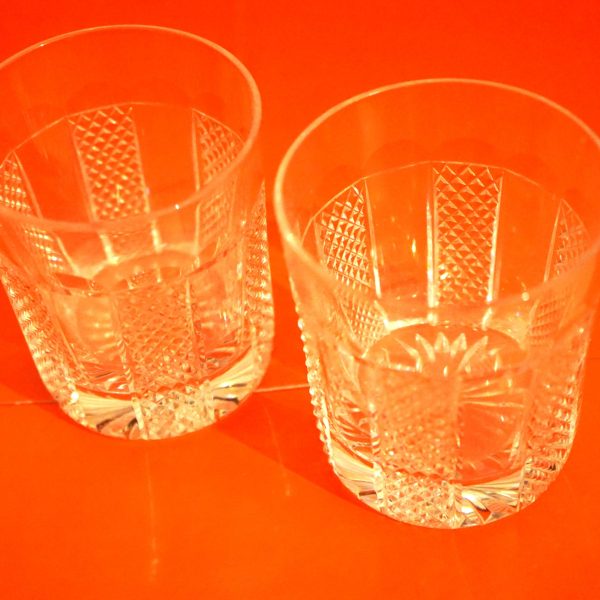 SALE &#8211; Rare Vintage Set of HIBERNIA Pattern Waterford Crystal Tumblers / High Ball Glasses