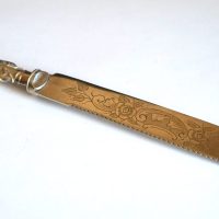 An Ornate EP.N.S. Bread  / Cake Knife