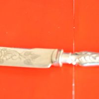 An Ornate E.P.N.S. Bread  / Cake Knife