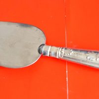 A Silver Sheffield WEBBER and HILL Cake Slice