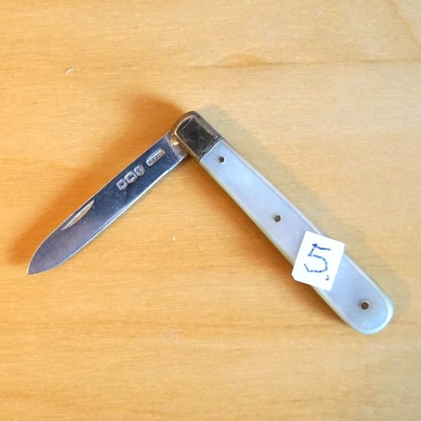 Edward VIII 1936 Silver Mother of Pearl Fruit Knife