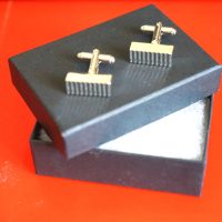 Unusual Pair of Boxed Cuff links