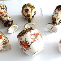 Antique Collection of 6 Royal Crown Derby Imari items
