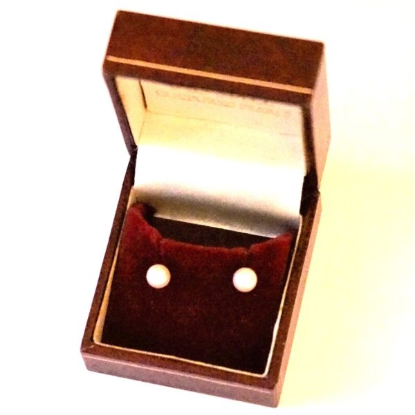 Rosita Cultured Pearl Earrings Boxed