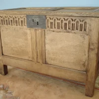 Ancient Old Coffer